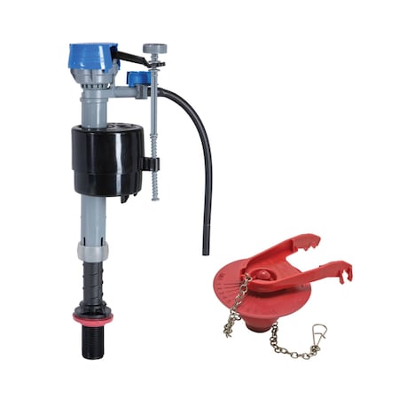Fluidmaster Fluidmaster PerforMAX Fill Valve And Flapper Kit Multicolored K-400H-039-T14